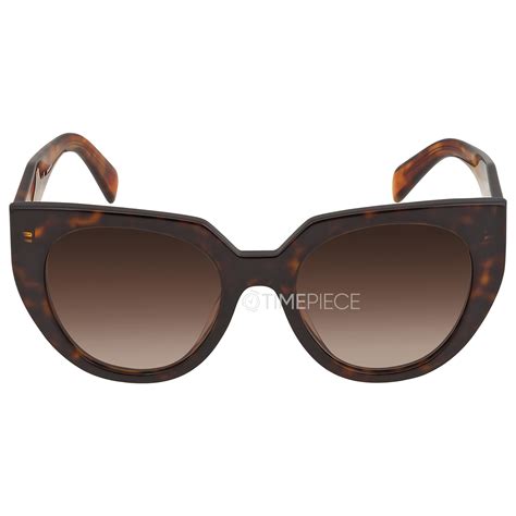 prada pr 02vs 2au6s1|Prada Brown Gradient Cat Eye Ladies Sunglasses PR 02VS .